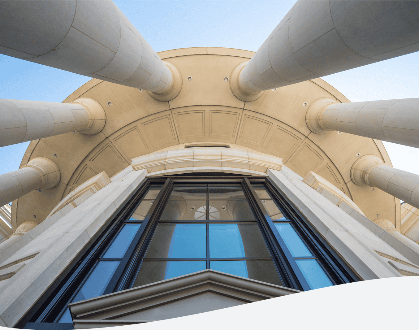 Architectural detail of Shelby Hall