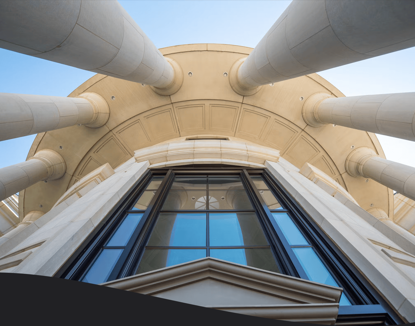 Architectural detail of Shelby Hall